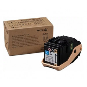 106R02606 Тонер-картридж XEROX Phaser 7100 106R02606 стандартный голубой