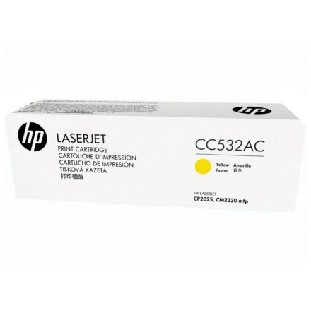 CC532AC К-ж HP CLJ CP2025/CM2320 желтый, оригинал